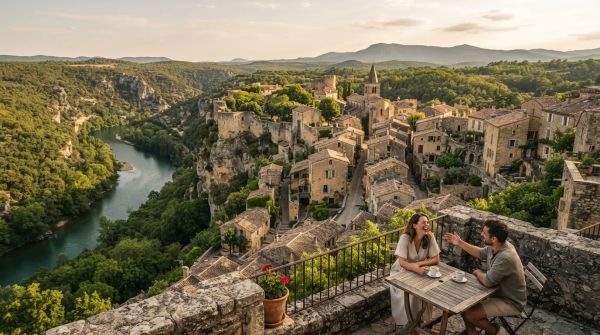 Ardèche Vallon Pont d'Arc Balazuc : explorez ce village médiéval perché au coeur de la nature