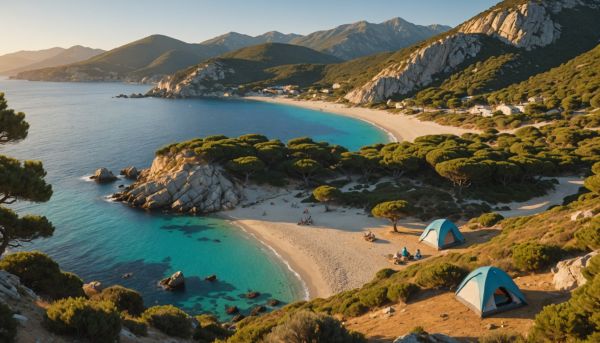 Le nord de la Corse séduit les campeurs