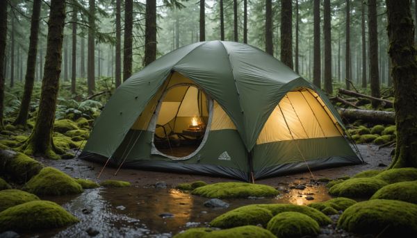 Protéger sa tente contre les forts orages