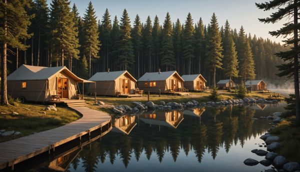 Venez profiter d'un camping avec spa à Léon